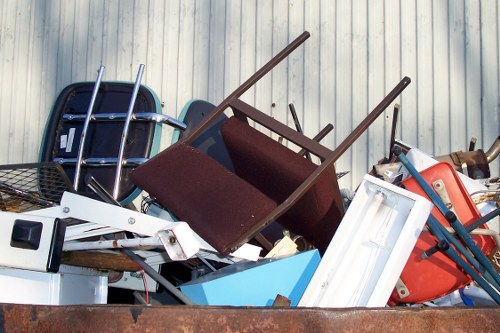 Construction site with cleared debris